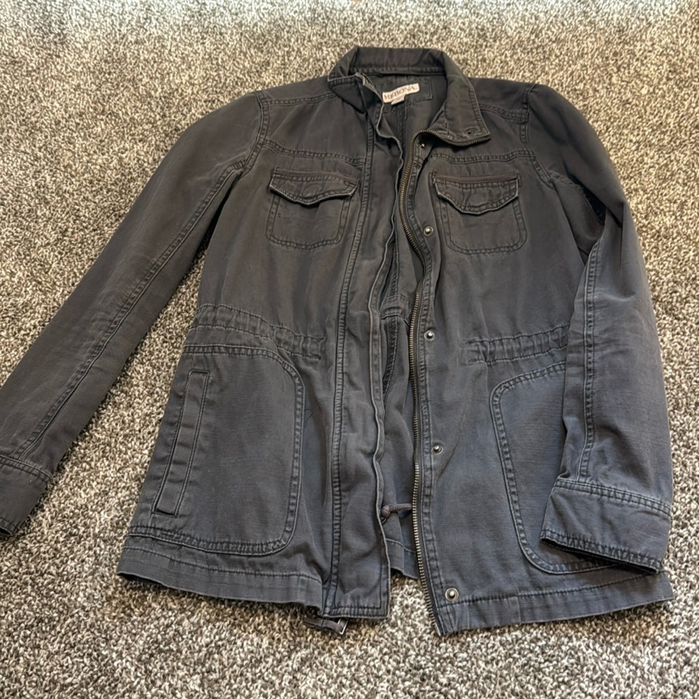 Women’s gray utility jacket size XS